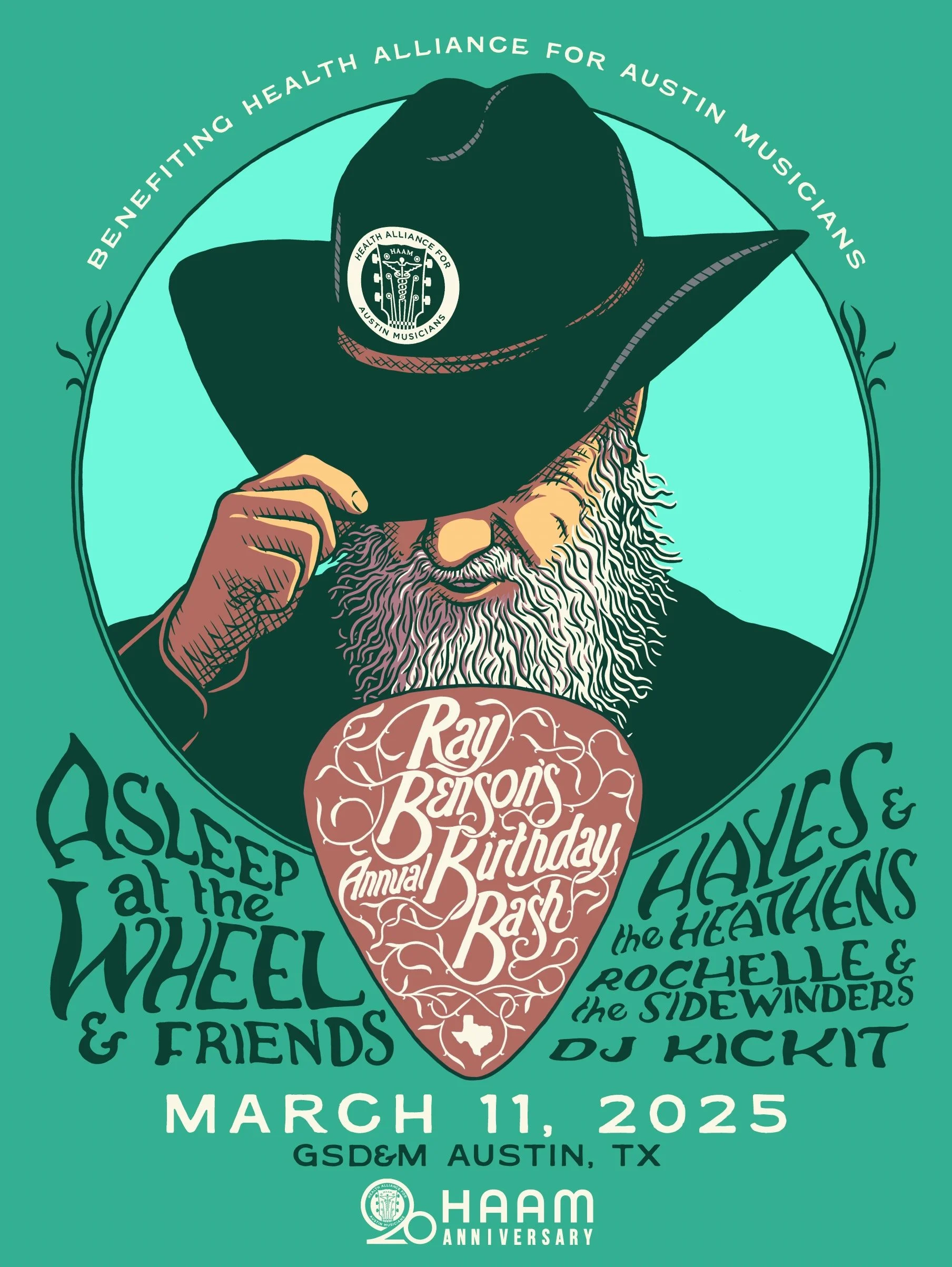 GIG POSTERS — DAN GRISSOM / BISCUIT PRESS